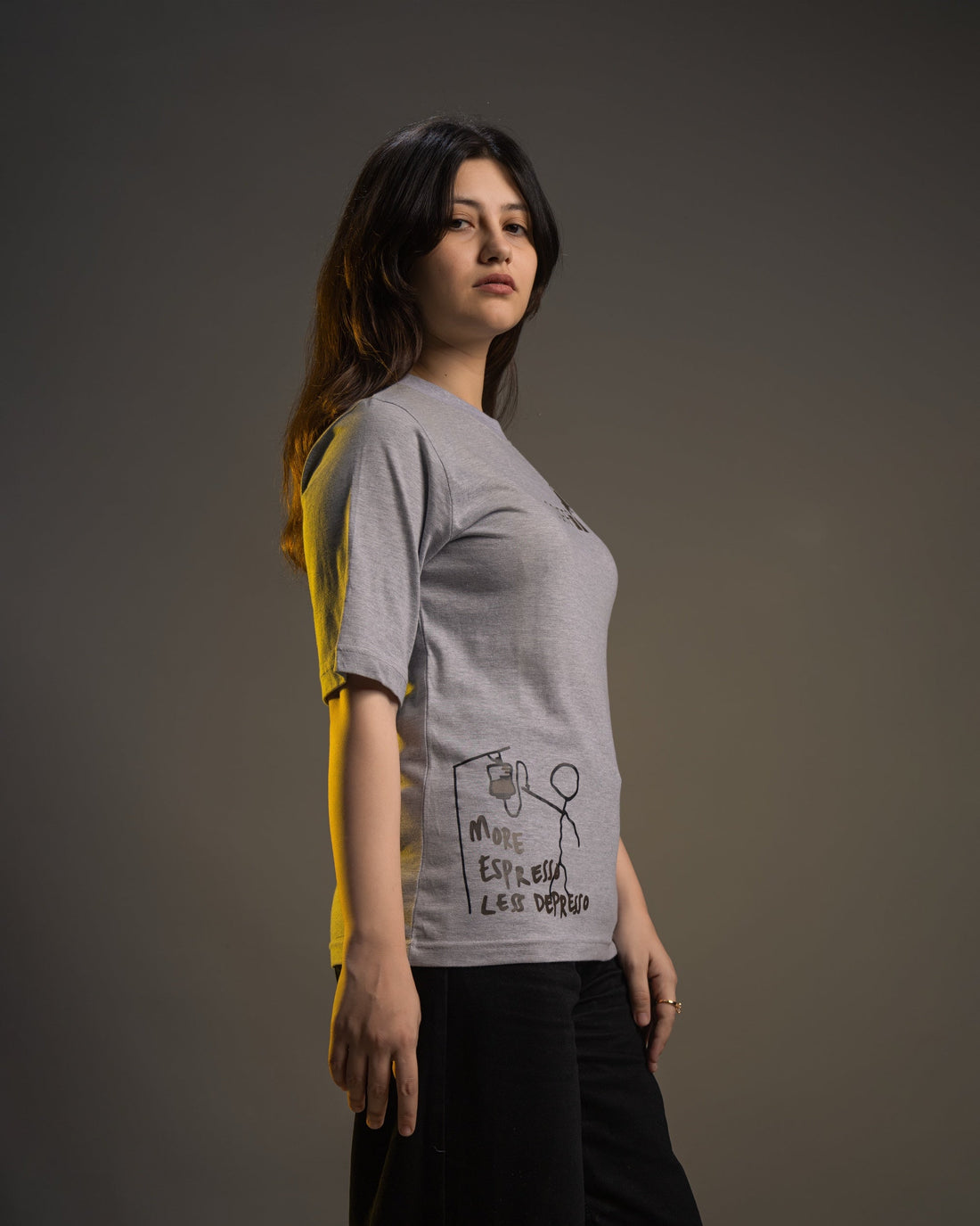 Coffee Culture oversized graphic tee by Elzari