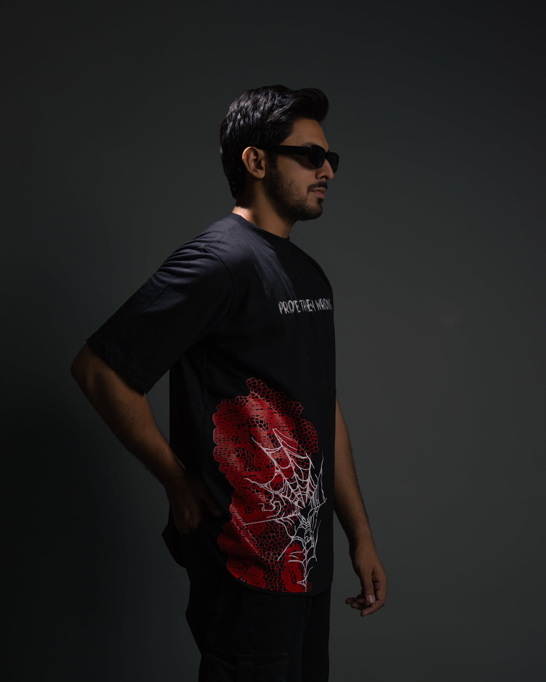 Prove Them Wrong oversized graphic tee by Elzari