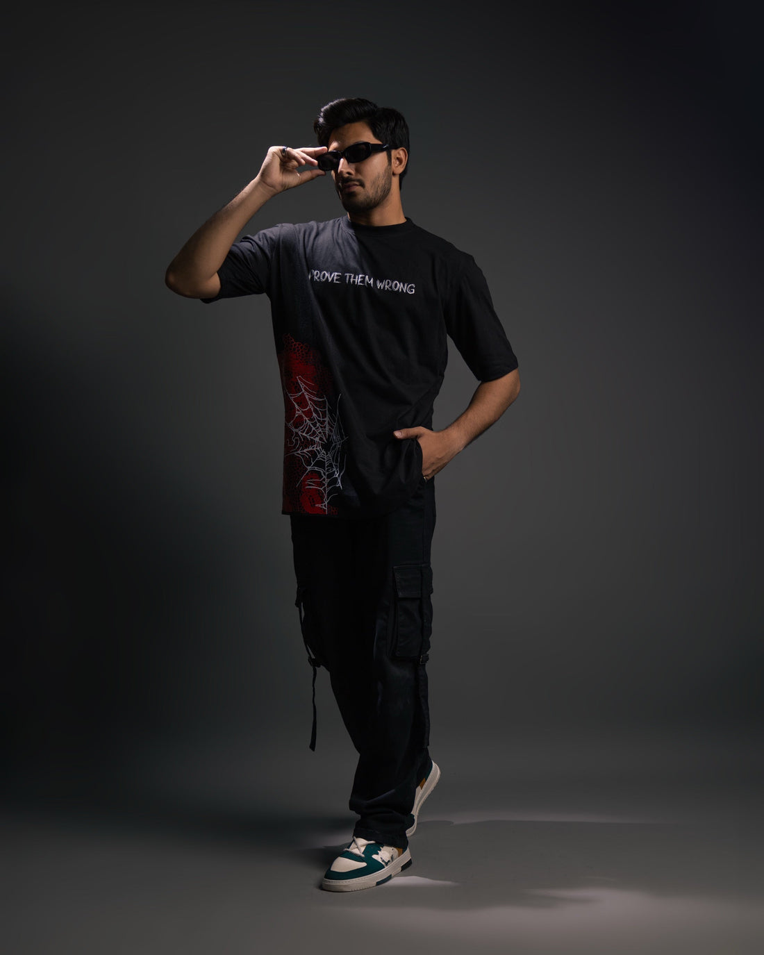 Prove Them Wrong oversized graphic tee by Elzari