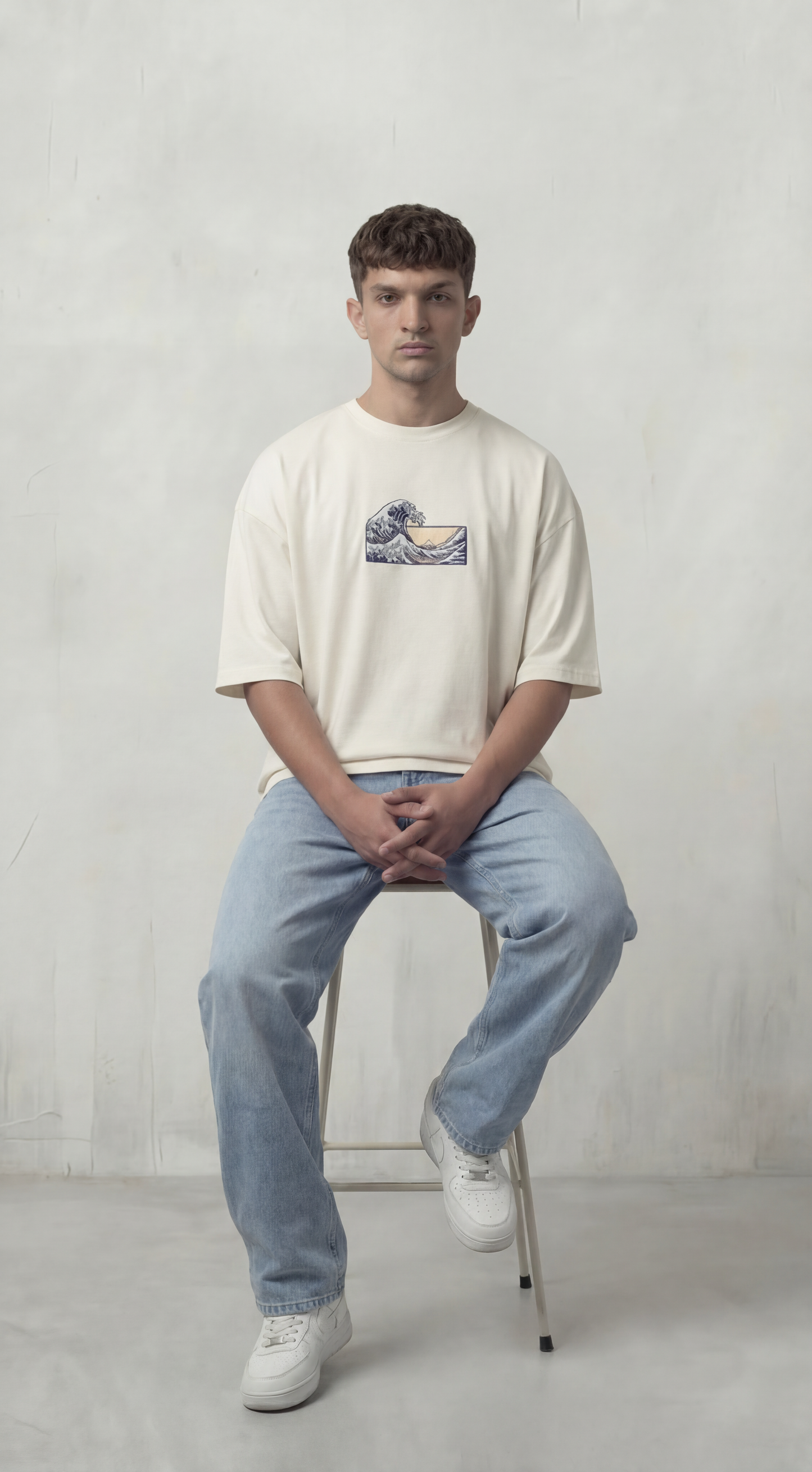 The Great Wave of Kanagawa (Embroidered)