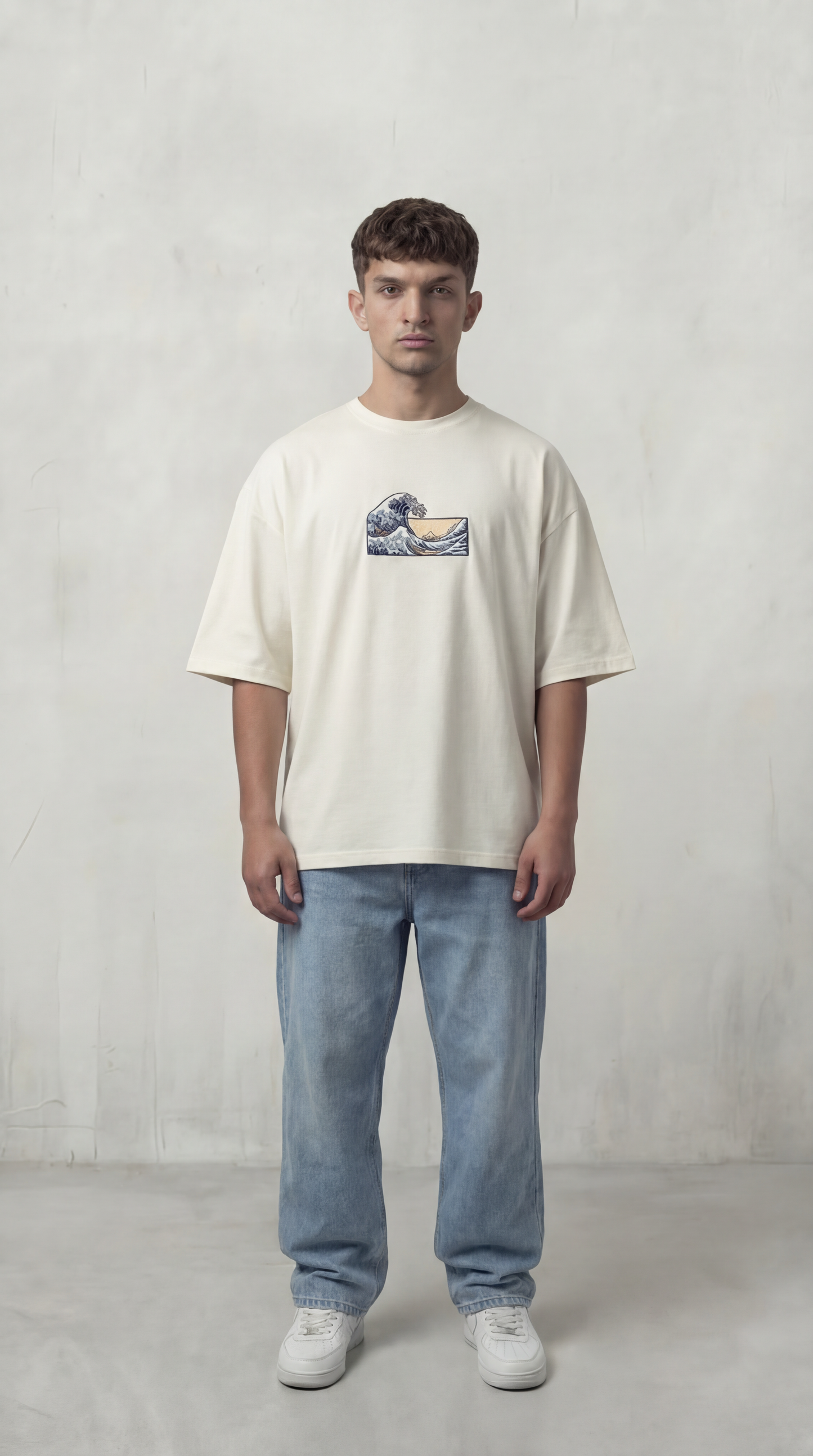 The Great Wave of Kanagawa (Embroidered)