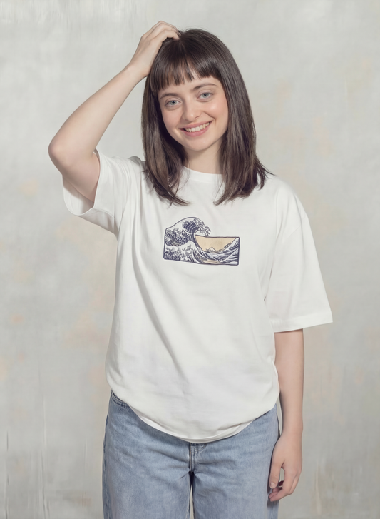 The Great Wave of Kanagawa (Embroidered)