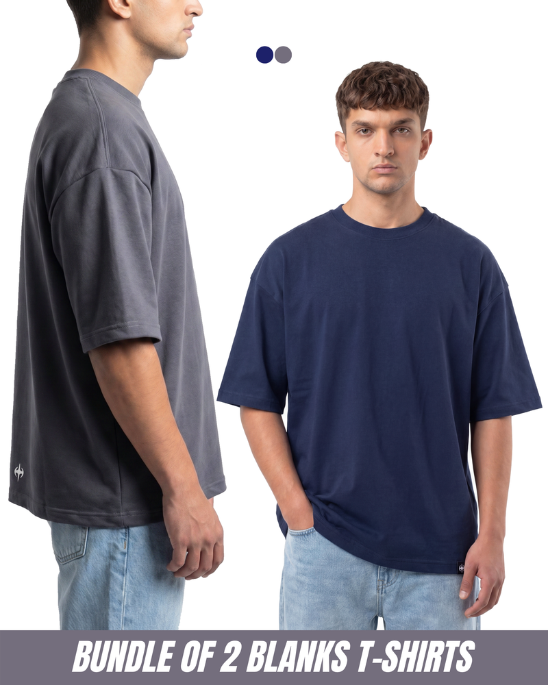 Blanks - PACK OF 2 (Blue & Grey)