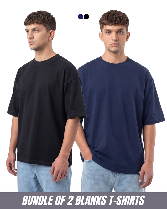 Blanks - PACK OF 2 (Black & Blue)