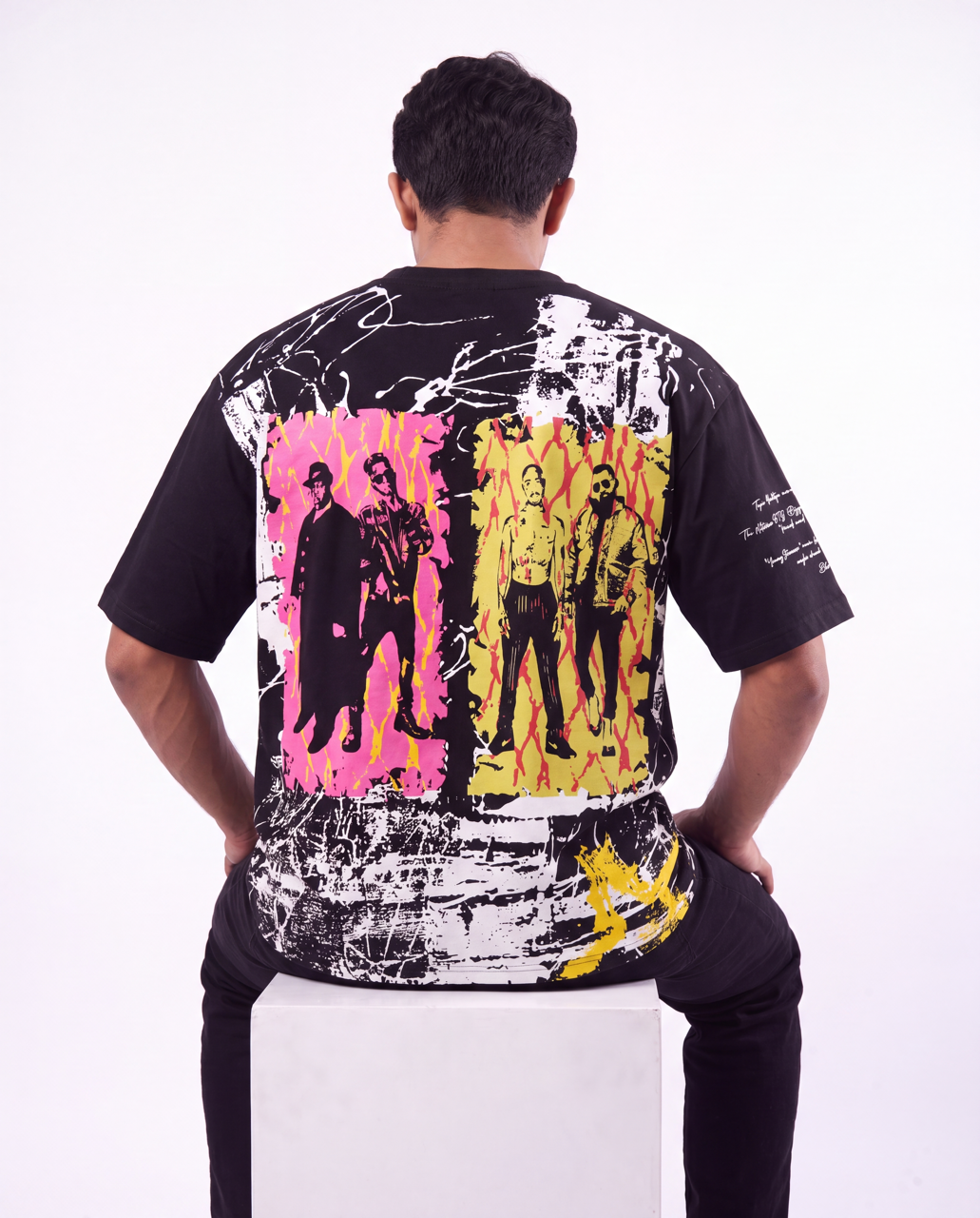 Unreleased Collab - The Rap Culture - Drop Shoulder Tee