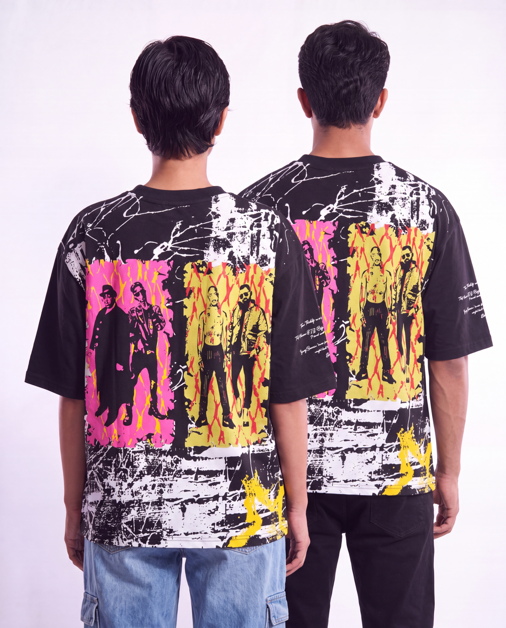 Unreleased Collab - The Rap Culture - Drop Shoulder Tee