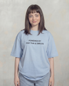 Powered by Pad Thai and Smiles oversized graphic tee by Elzari