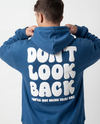 Don't Look Back oversized unisex hoodie by Elzari