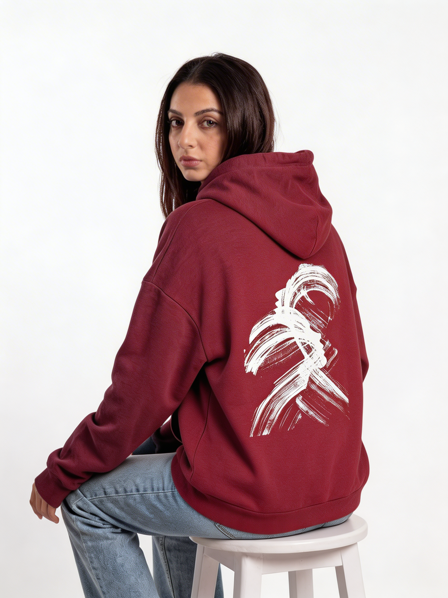 Hoodie Unisex  - Two Faces