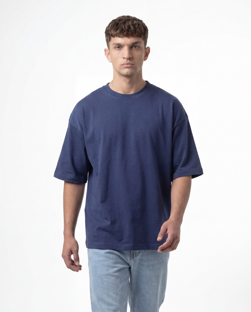 Blanks Drop Tee - Blue