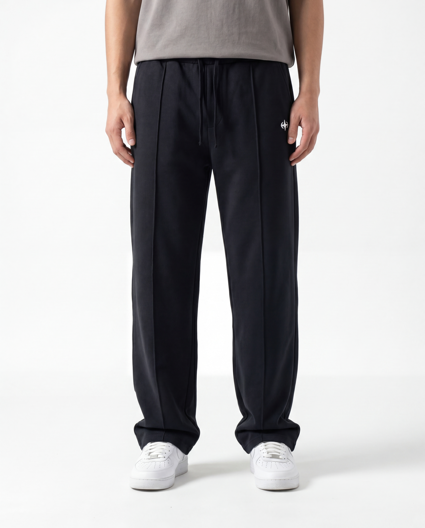 Baggy Trouser - Dark Charcoal Black