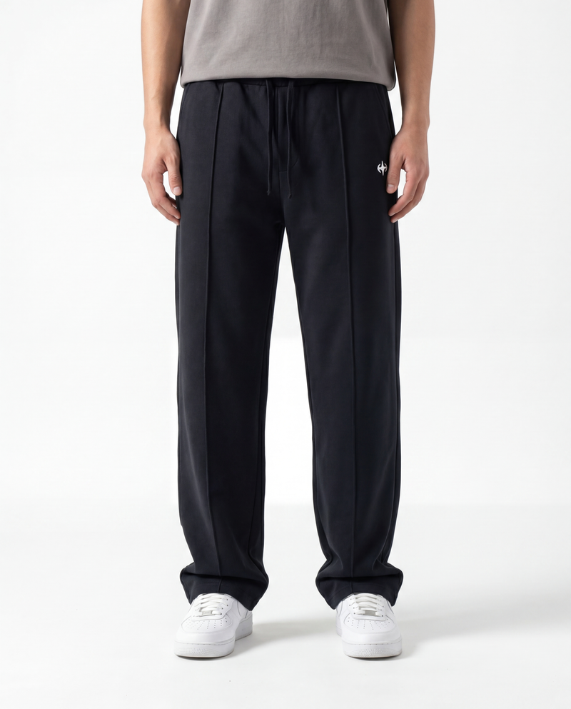 Baggy Trouser - Dark Charcoal Black