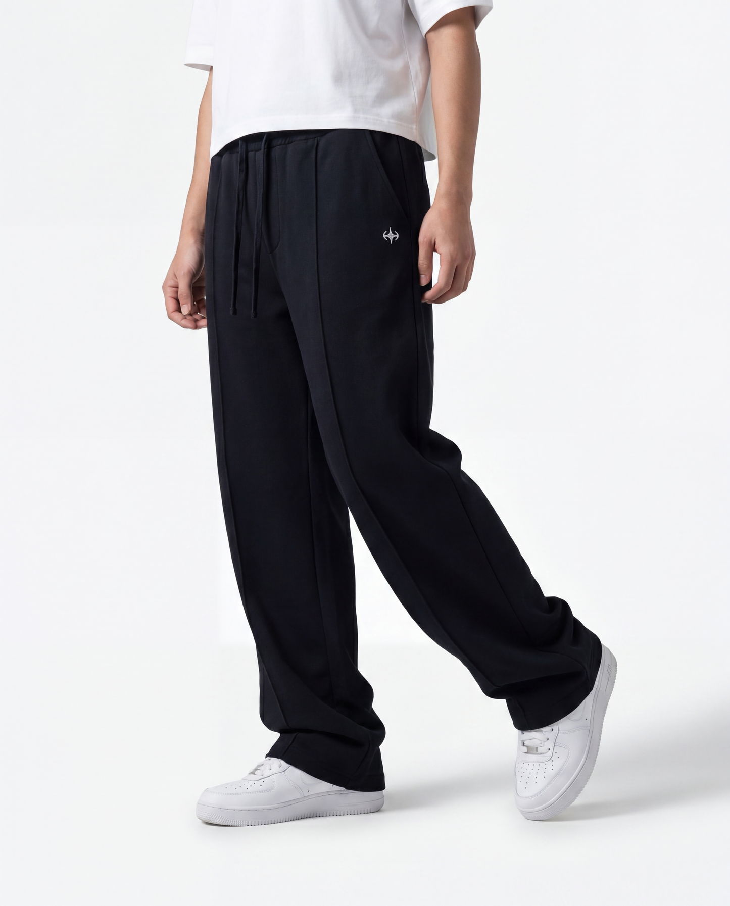 Baggy Trouser - Dark Charcoal Black