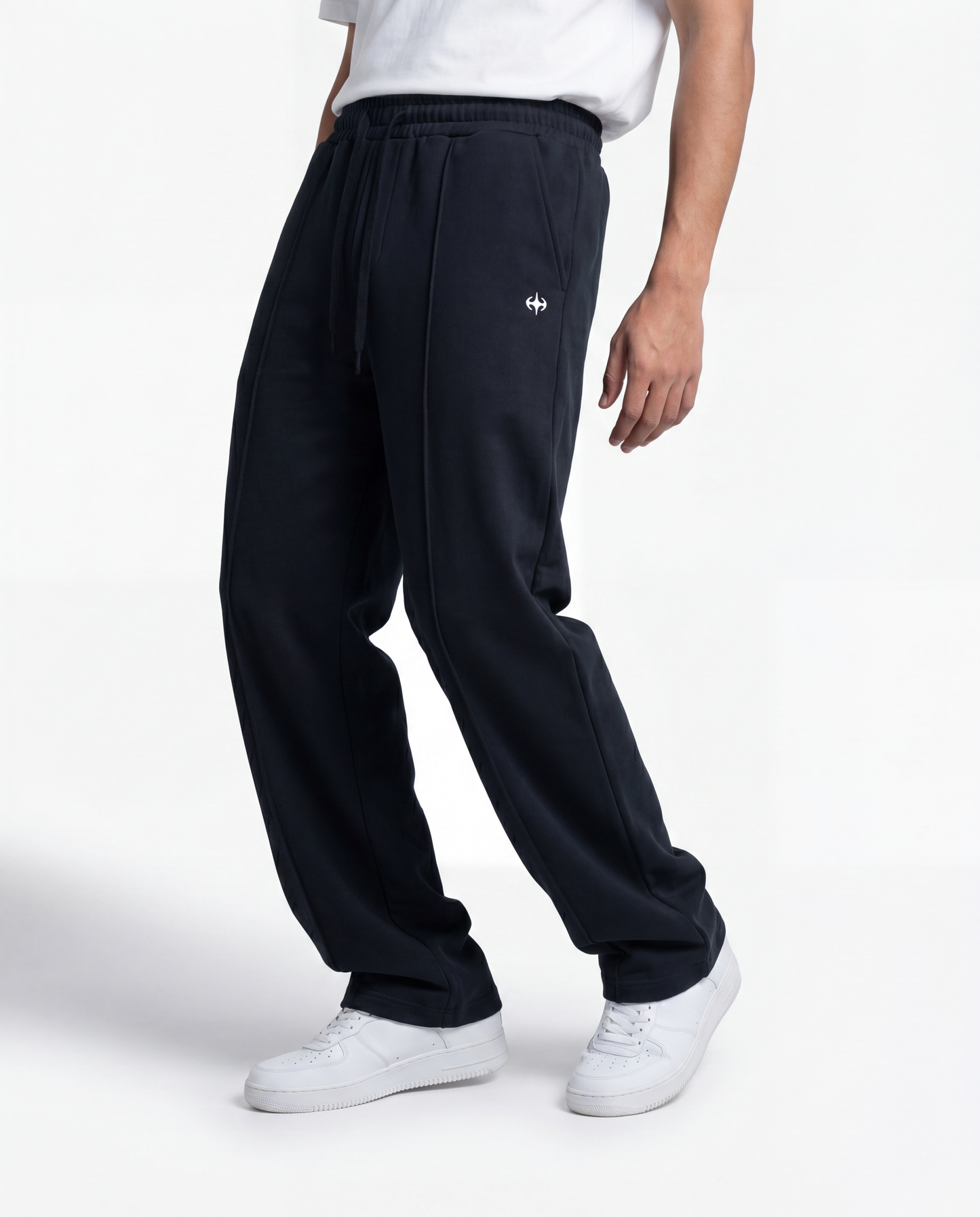 Baggy Trouser - Dark Charcoal Black