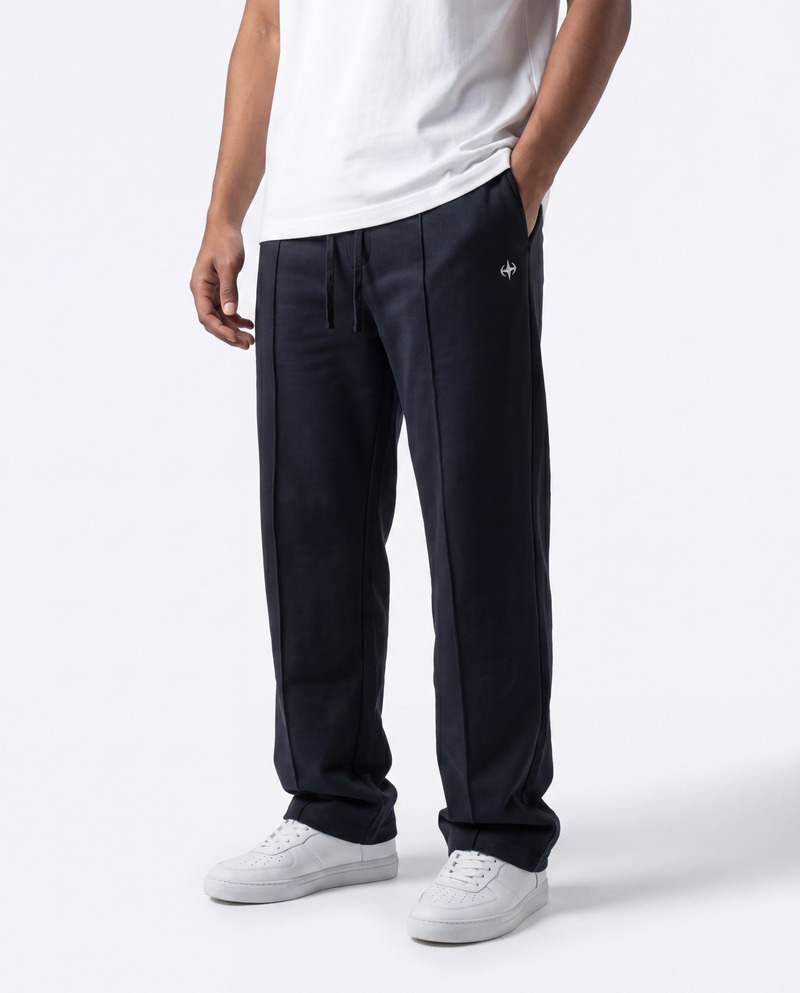 Baggy Trouser - Dark Charcoal Black