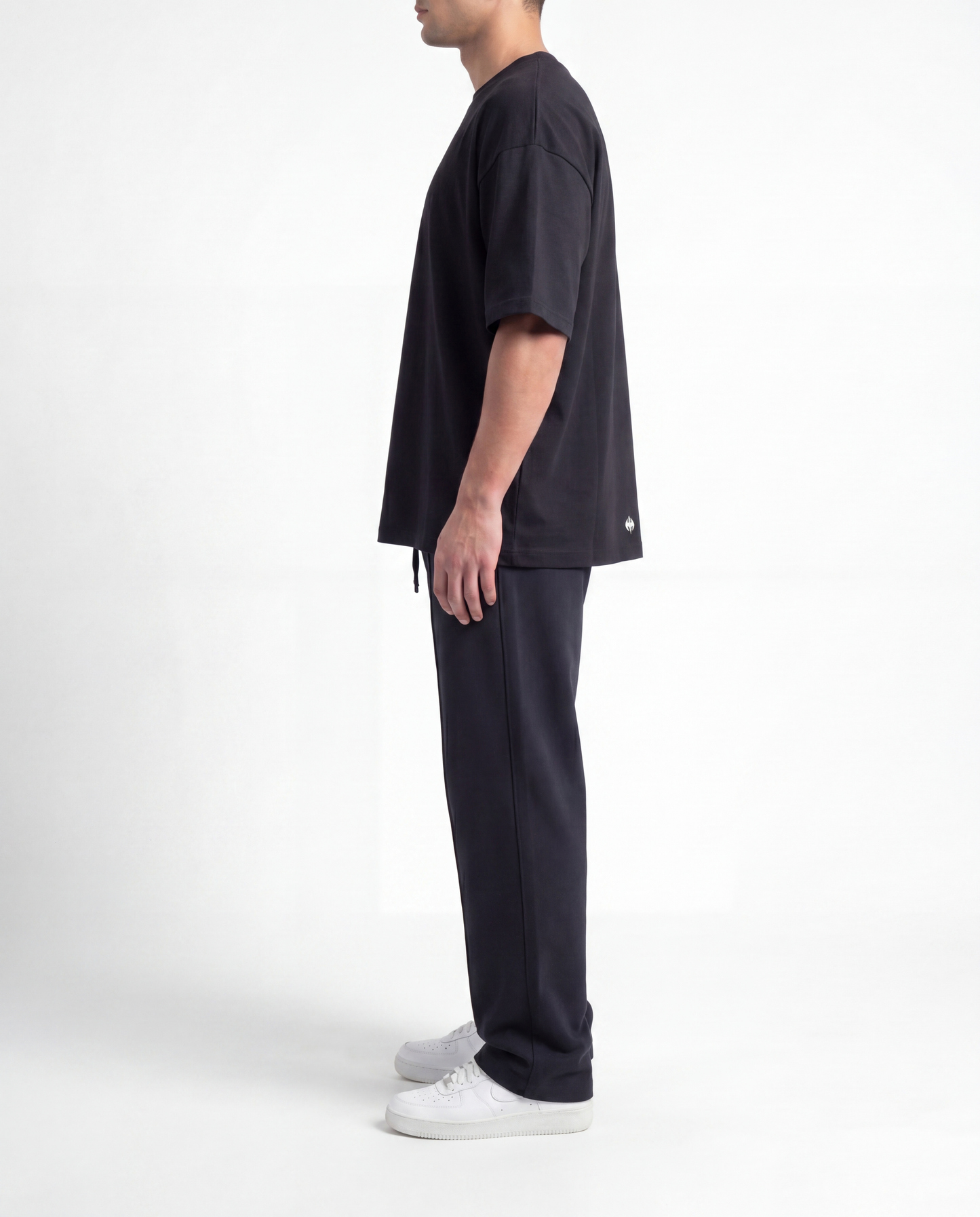 Blanks Black Drop Tee  + Baggy Trouser