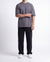 Blanks Grey Drop Tee + Baggy Trouser