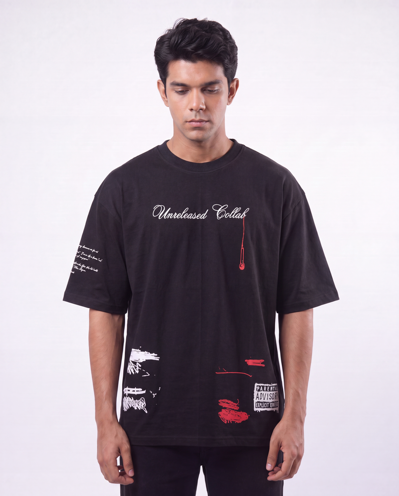 Unreleased Collab - The Rap Culture - Drop Shoulder Tee
