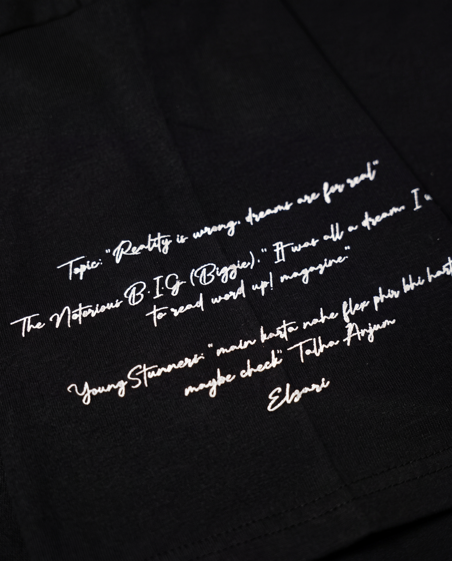 Unreleased Collab - The Rap Culture - Drop Shoulder Tee